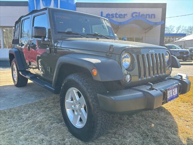 used 2015 Jeep Wrangler Unlimited car, priced at $19,235