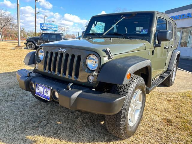 used 2015 Jeep Wrangler Unlimited car, priced at $19,235