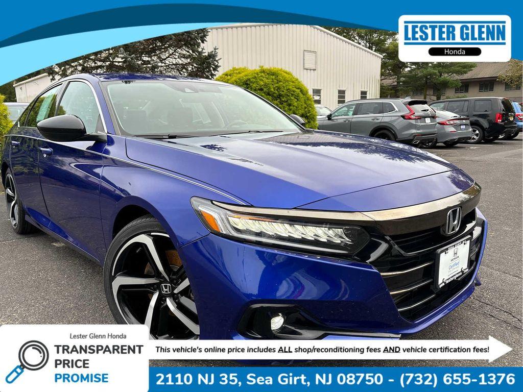 used 2022 Honda Accord car, priced at $25,835