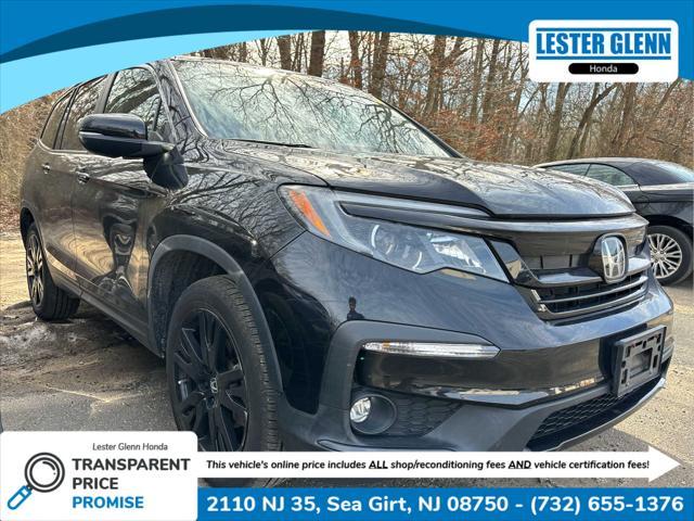 used 2021 Honda Pilot car, priced at $28,435