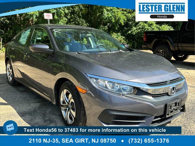 used 2018 Honda Civic car, priced at $20,935