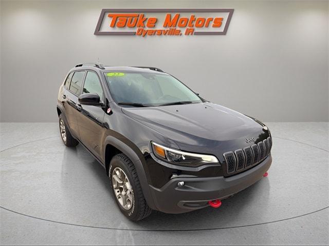 used 2022 Jeep Cherokee car, priced at $27,000