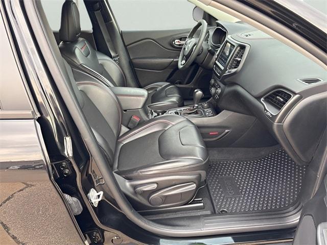 used 2022 Jeep Cherokee car, priced at $27,000