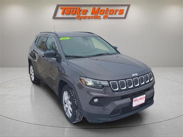 used 2022 Jeep Compass car, priced at $23,500