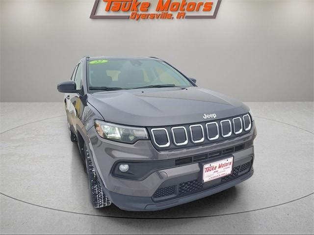 used 2022 Jeep Compass car, priced at $23,500