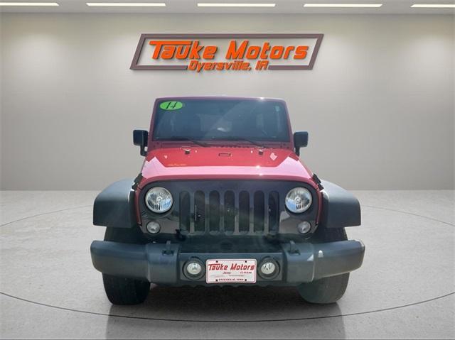 used 2014 Jeep Wrangler Unlimited car, priced at $15,000