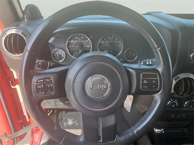 used 2014 Jeep Wrangler Unlimited car, priced at $15,000