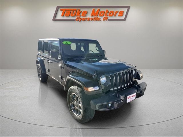 used 2021 Jeep Wrangler Unlimited car, priced at $31,000