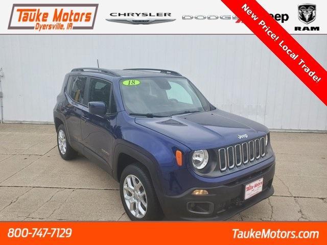 used 2018 Jeep Renegade car, priced at $15,000