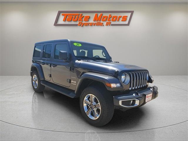 used 2020 Jeep Wrangler Unlimited car, priced at $29,000