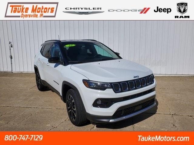 used 2022 Jeep Compass car, priced at $27,000