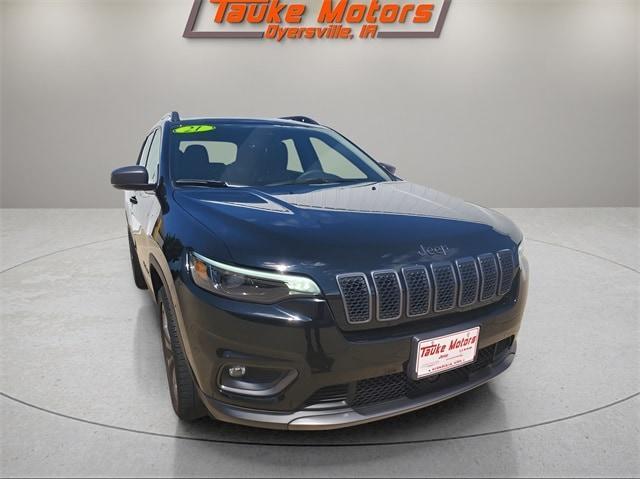 used 2021 Jeep Cherokee car, priced at $22,000