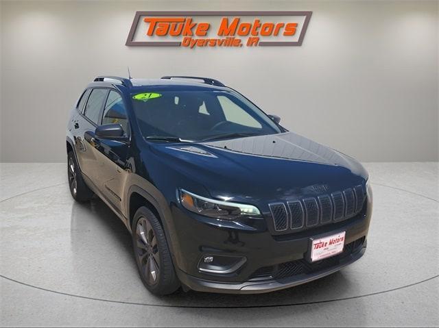 used 2021 Jeep Cherokee car, priced at $22,000