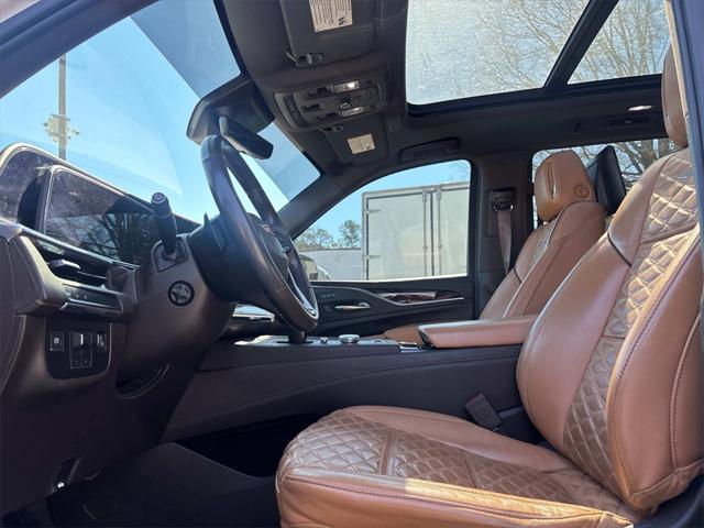 used 2021 Cadillac Escalade car, priced at $57,700