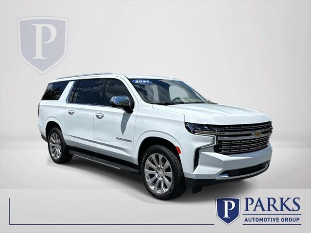 used 2021 Chevrolet Suburban car, priced at $44,700