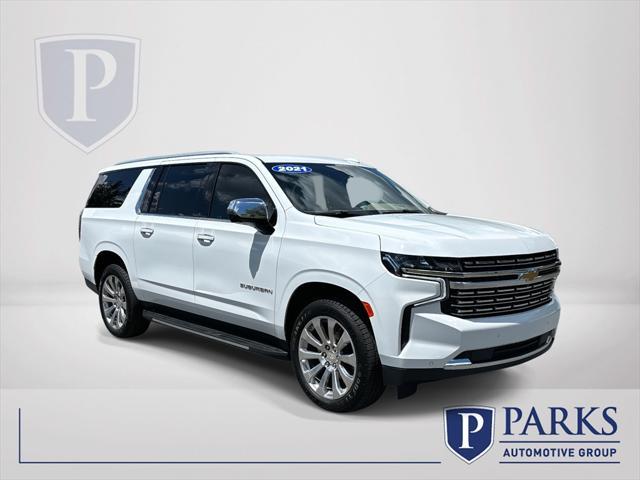 used 2021 Chevrolet Suburban car, priced at $44,700