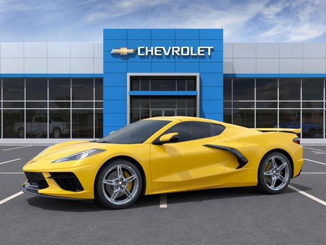 new 2025 Chevrolet Corvette car, priced at $72,553