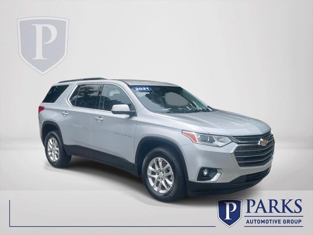 used 2021 Chevrolet Traverse car, priced at $23,200