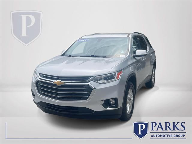 used 2021 Chevrolet Traverse car, priced at $23,200