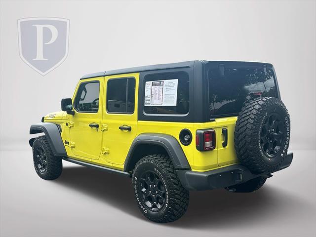 used 2023 Jeep Wrangler car, priced at $35,300