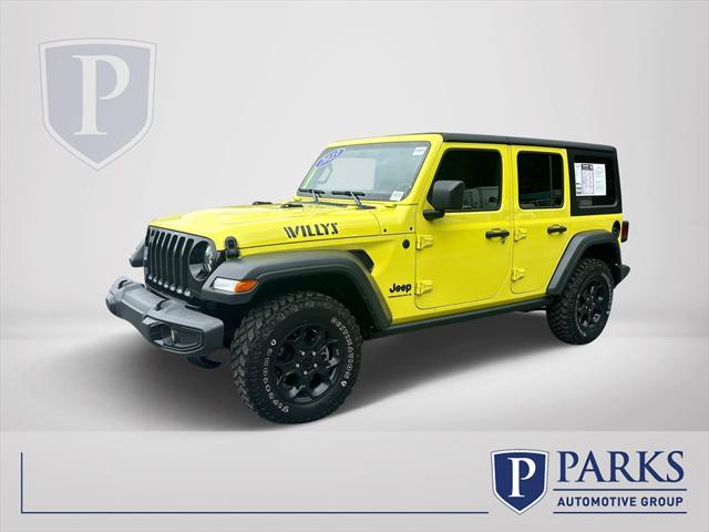 used 2023 Jeep Wrangler car, priced at $35,300