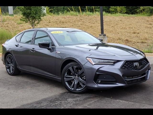 used 2022 Acura TLX car, priced at $33,000