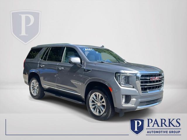 used 2021 GMC Yukon car, priced at $45,500