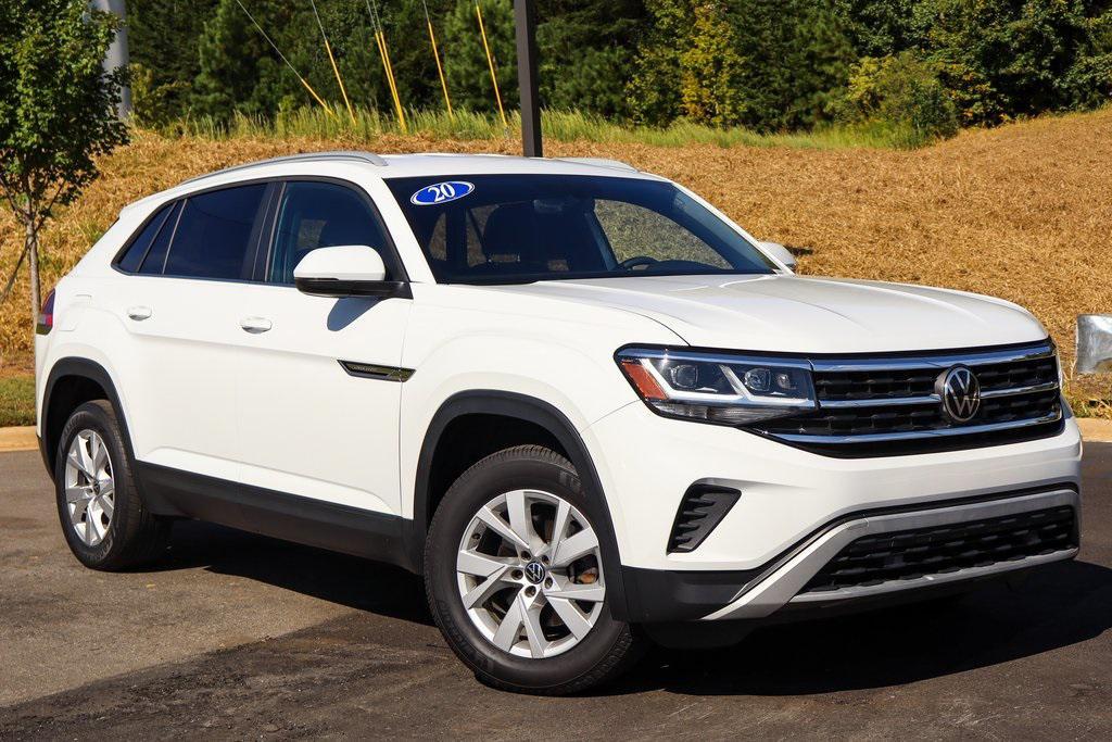 used 2020 Volkswagen Atlas Cross Sport car, priced at $19,500