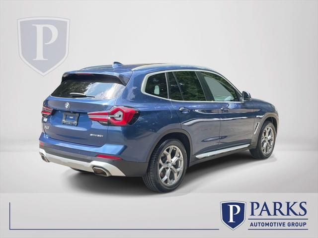 used 2023 BMW X3 car, priced at $33,000