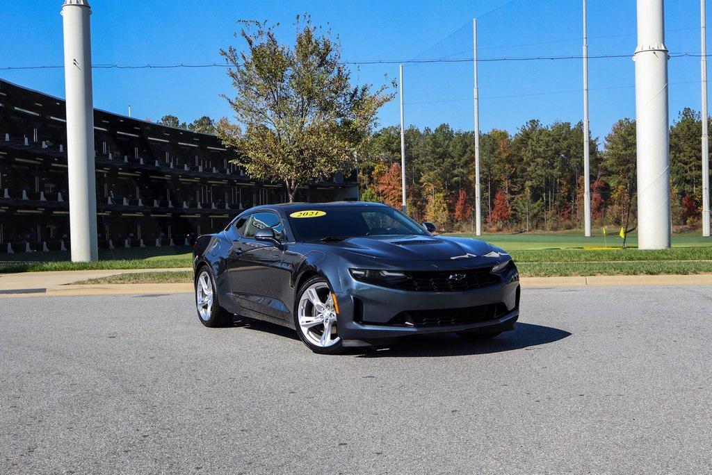 used 2021 Chevrolet Camaro car, priced at $35,000