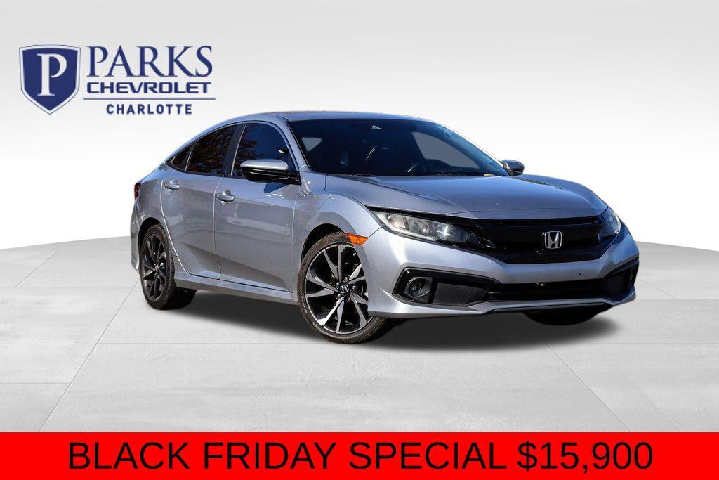 used 2019 Honda Civic car, priced at $15,900
