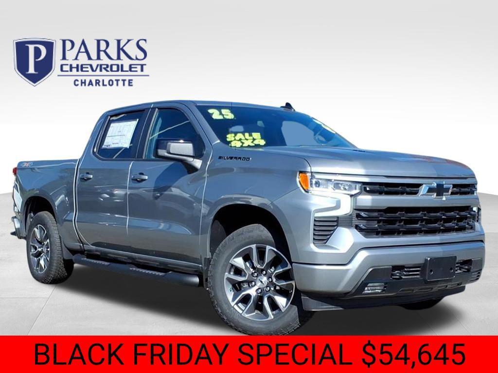 new 2025 Chevrolet Silverado 1500 car, priced at $54,645