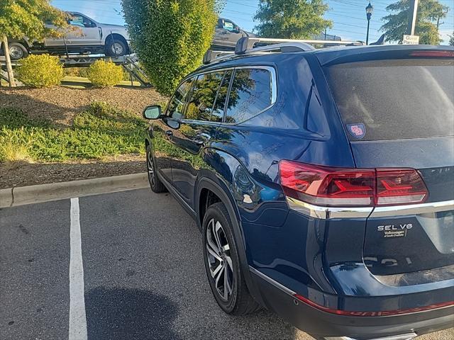 used 2021 Volkswagen Atlas car, priced at $30,700