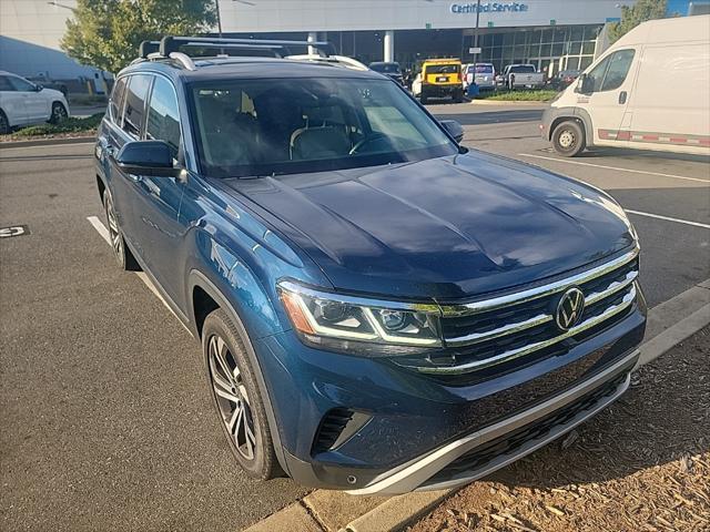 used 2021 Volkswagen Atlas car, priced at $30,700