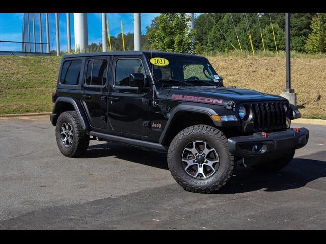 used 2021 Jeep Wrangler Unlimited car, priced at $28,000