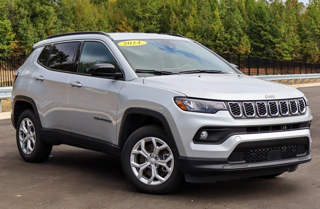 used 2024 Jeep Compass car, priced at $20,000