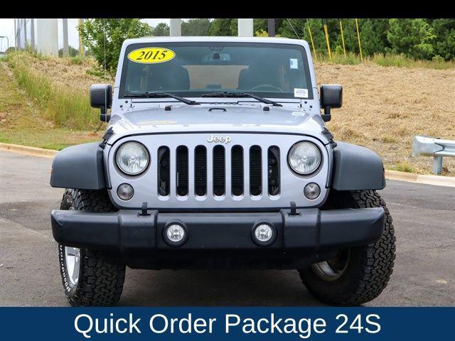 used 2015 Jeep Wrangler Unlimited car, priced at $11,500