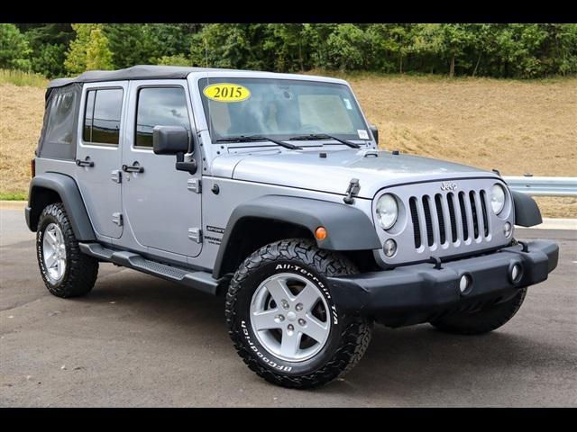 used 2015 Jeep Wrangler Unlimited car, priced at $14,500