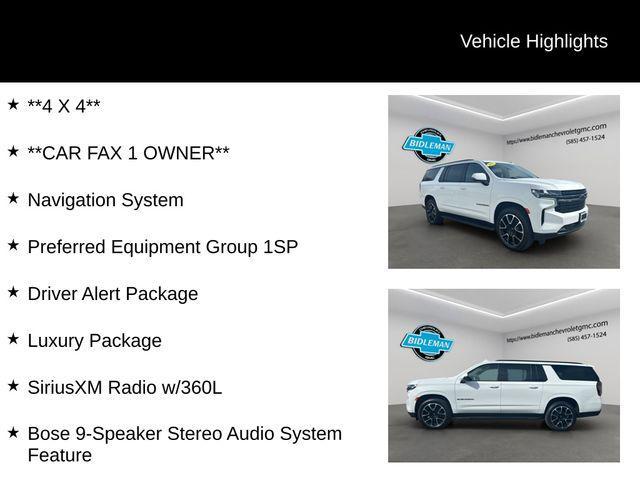 used 2022 Chevrolet Suburban car, priced at $53,976