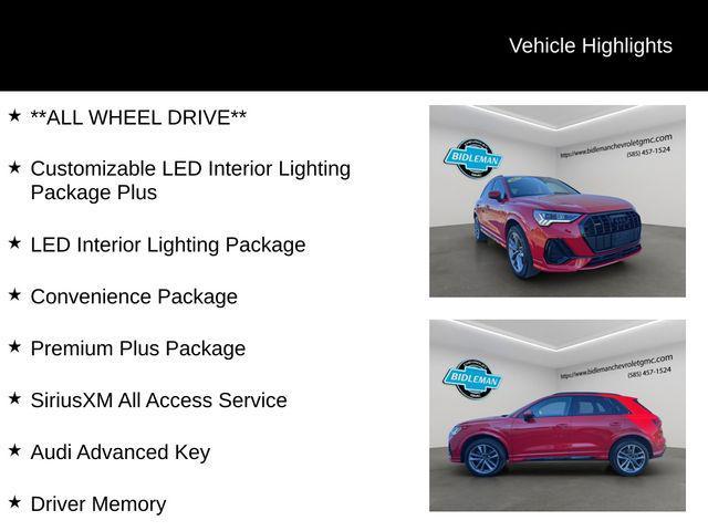 used 2022 Audi Q3 car, priced at $28,548