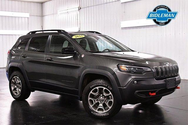 used 2022 Jeep Cherokee car, priced at $27,996