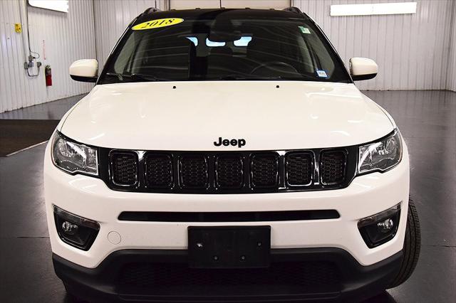 used 2018 Jeep Compass car, priced at $17,651