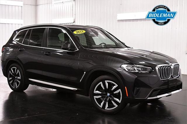 used 2022 BMW X3 car, priced at $38,849