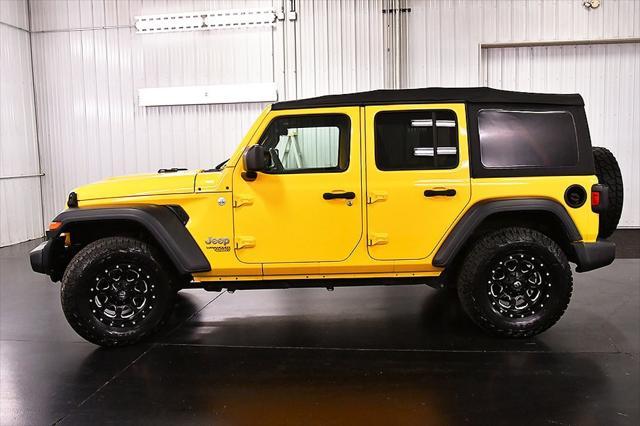 used 2018 Jeep Wrangler Unlimited car, priced at $26,989