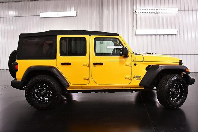 used 2018 Jeep Wrangler Unlimited car, priced at $26,989