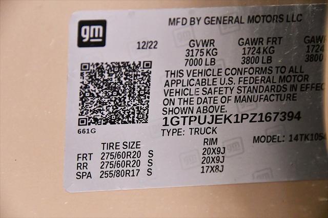 used 2023 GMC Sierra 1500 car, priced at $44,785
