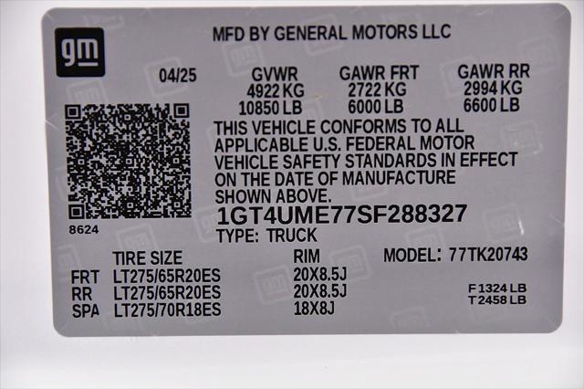 new 2025 GMC Sierra 2500 car, priced at $68,095