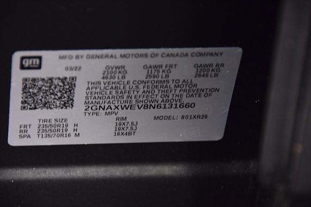 used 2022 Chevrolet Equinox car, priced at $24,494