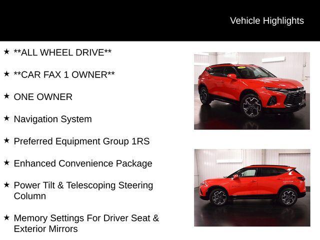 used 2022 Chevrolet Blazer car, priced at $28,954