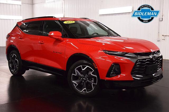 used 2022 Chevrolet Blazer car, priced at $33,209